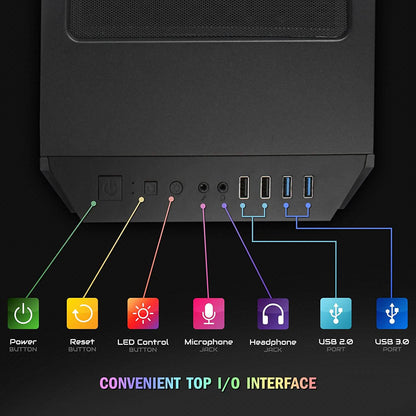 Periphio Phantom RGB Gaming Computer (Refurbished) DailySale