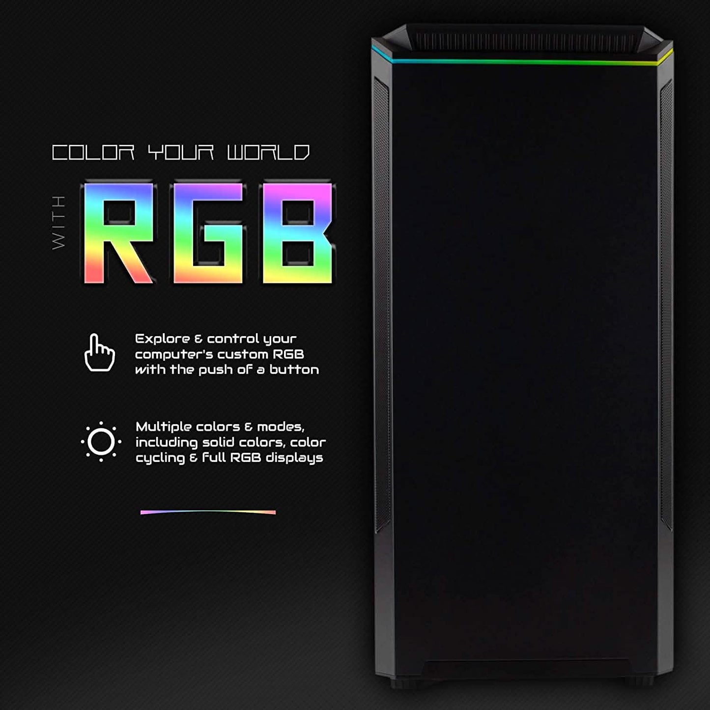 Periphio Reaper Gaming PC Computer 16GB RAM 500GB SSD (Refurbished) DailySale