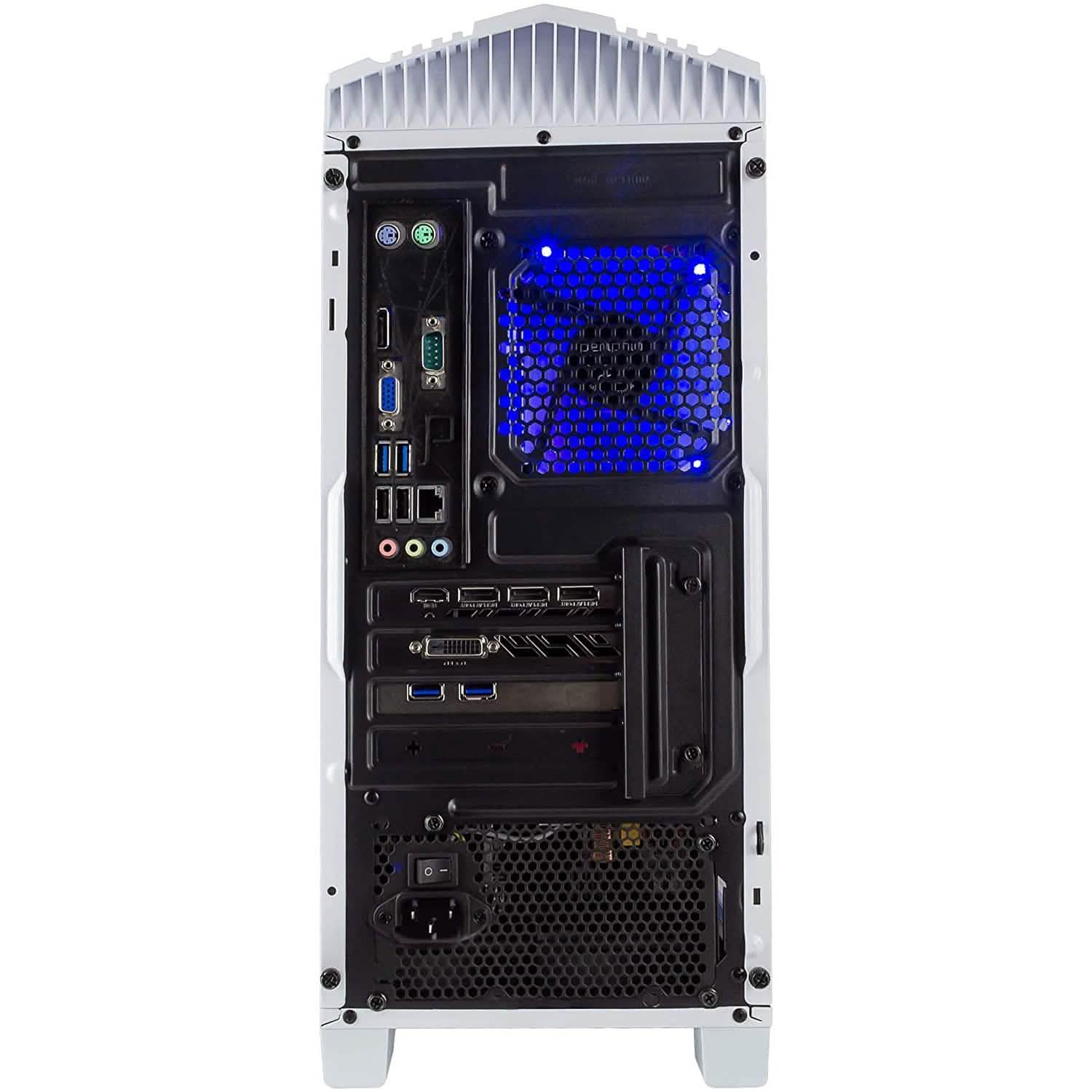 Periphio Vortex Gaming PC Desktop 16GB RAM 120GB SSD + 500GB 7200 RPM HDD (Refurbished) DailySale