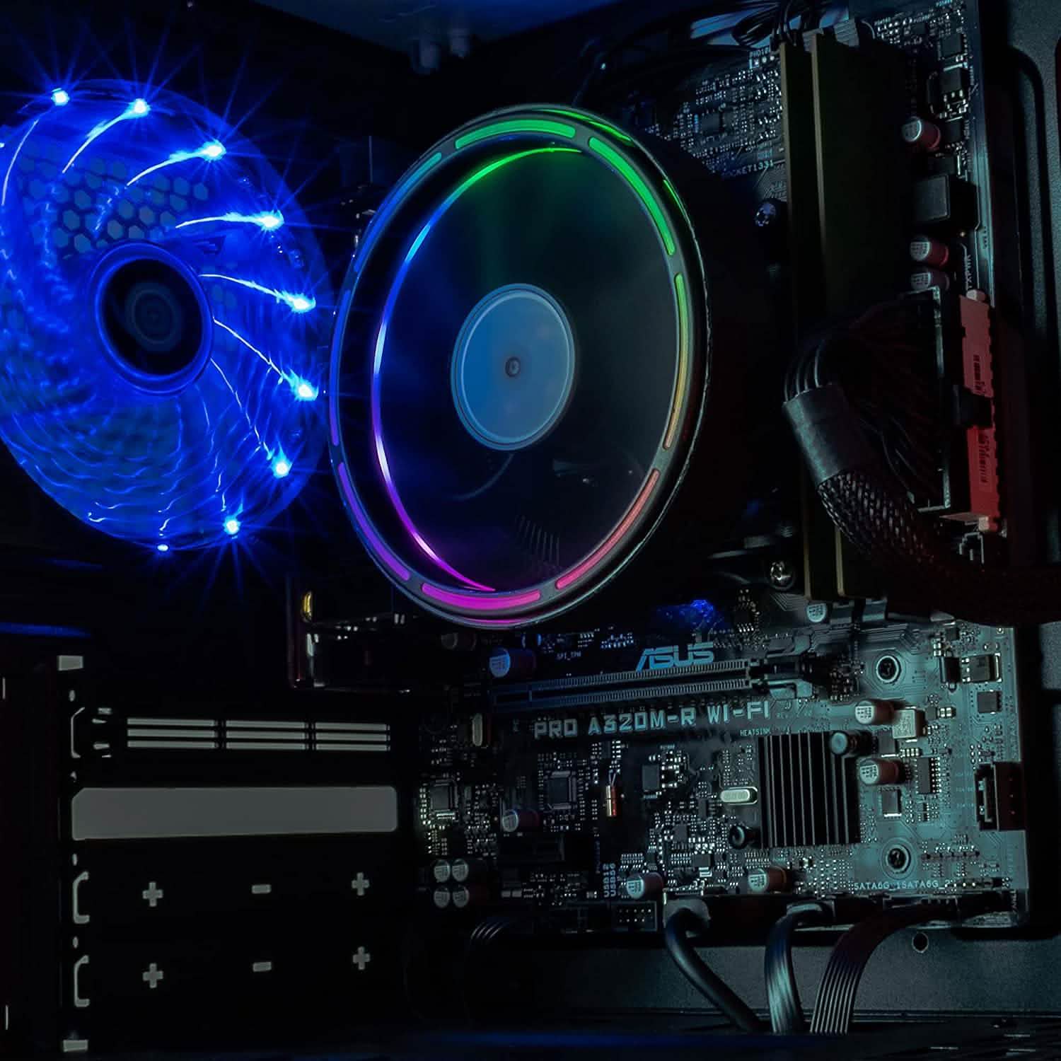 Periphio Warp Gaming PC Computer AMD Athlon 3000G 16GB DDR4 RAM 500GB SSD (Refurbished) DailySale