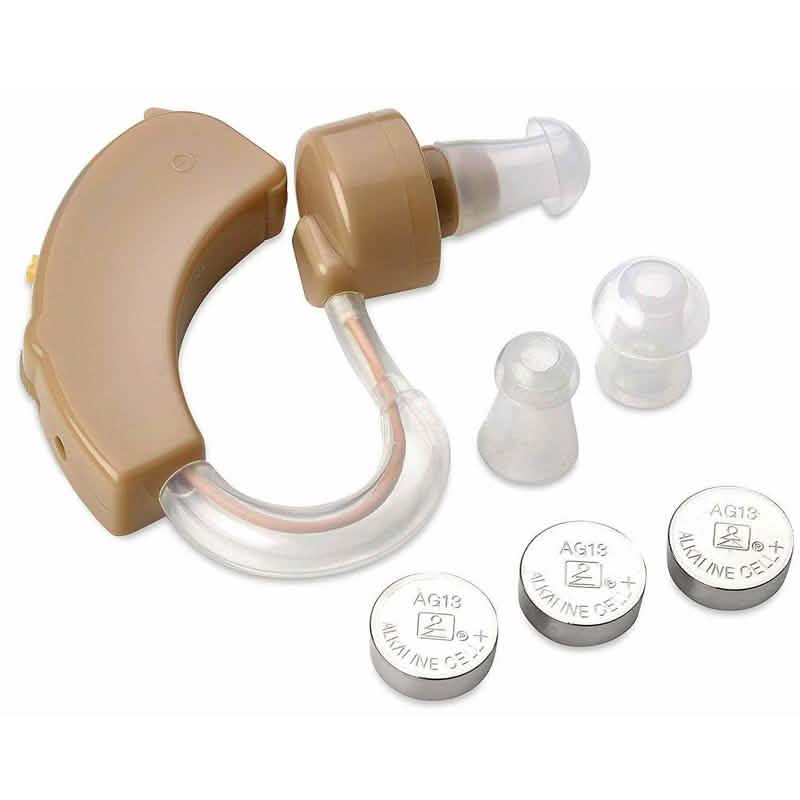Personal Sound Amplifier Hearing Aid with Protective Case DailySale