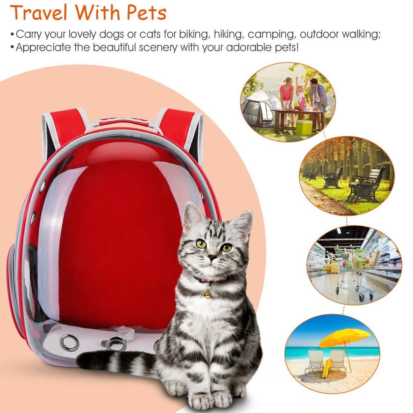 Pet Carrier Ventilate Backpack DailySale