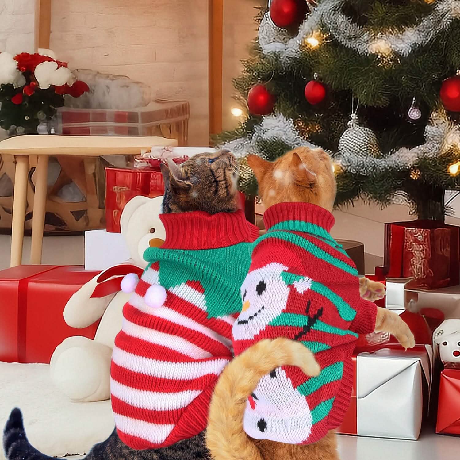 Pet Christmas Turtleneck Sweater DailySale