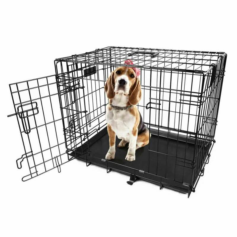 Pet Crates Folding Metal - Assorted Sizes DailySale