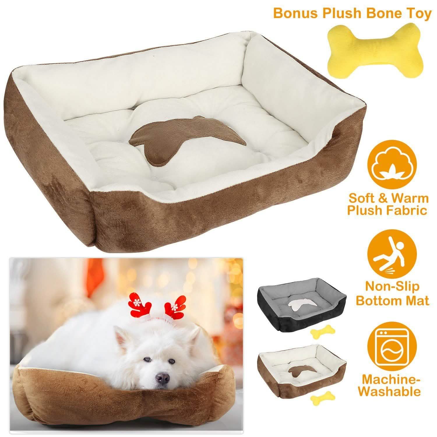 Pet Dog Bed Soft Warm Fleece DailySale