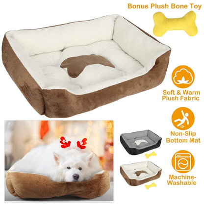 Pet Dog Bed Soft Warm Fleece DailySale