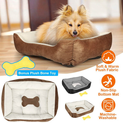 Pet Dog Bed Soft Warm Fleece DailySale