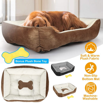 Pet Dog Bed Soft Warm Fleece DailySale