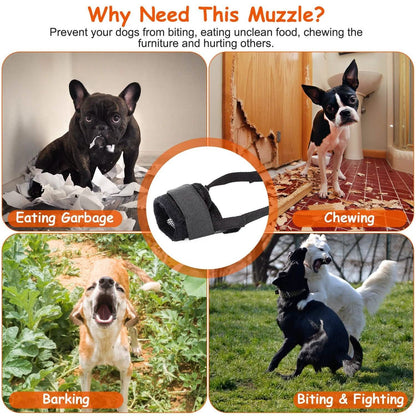Pet Dog Muzzle Mask Adjustable Dog Mouth Cover DailySale