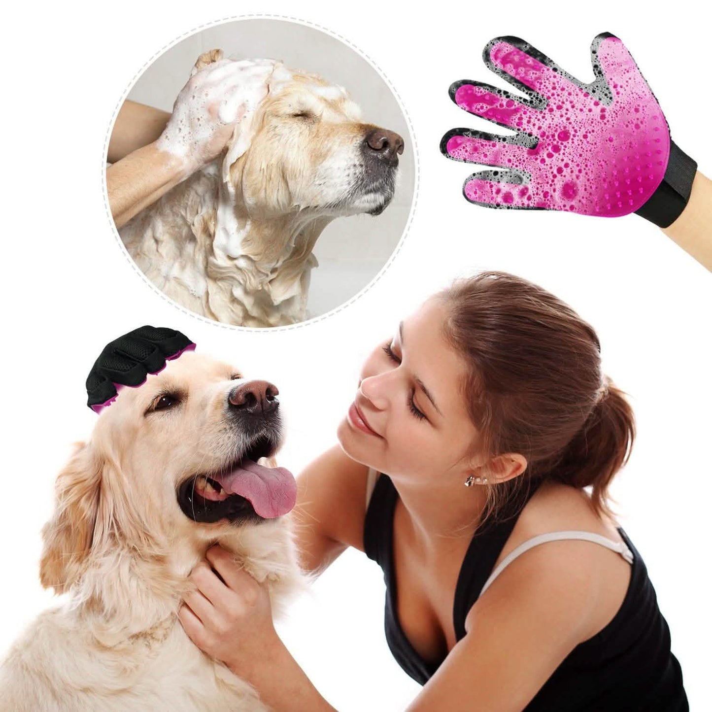 Pet Grooming Glove DailySale