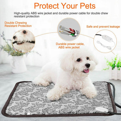 Pet Heating Mat Waterproof Adjustable DailySale