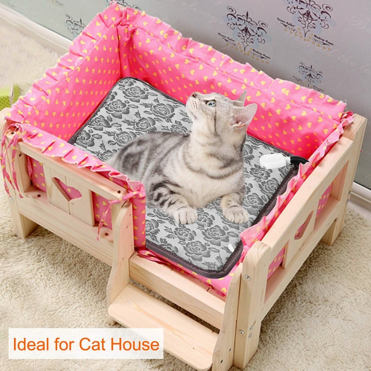 Pet Heating Mat Waterproof Adjustable DailySale