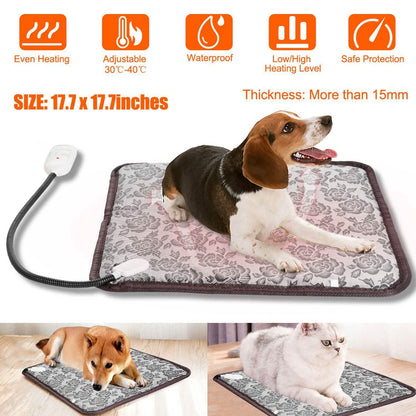Pet Heating Pat Dog Cat Electric Heating Mat DailySale