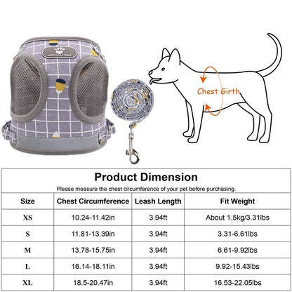 Pet Mesh Harness Dog Leash Puppy Vest DailySale