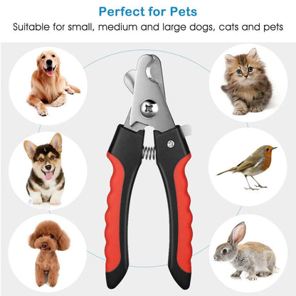 Pet Nail Trimmer  with Safety Guard to Avoid Over-Cutting Nails DailySale