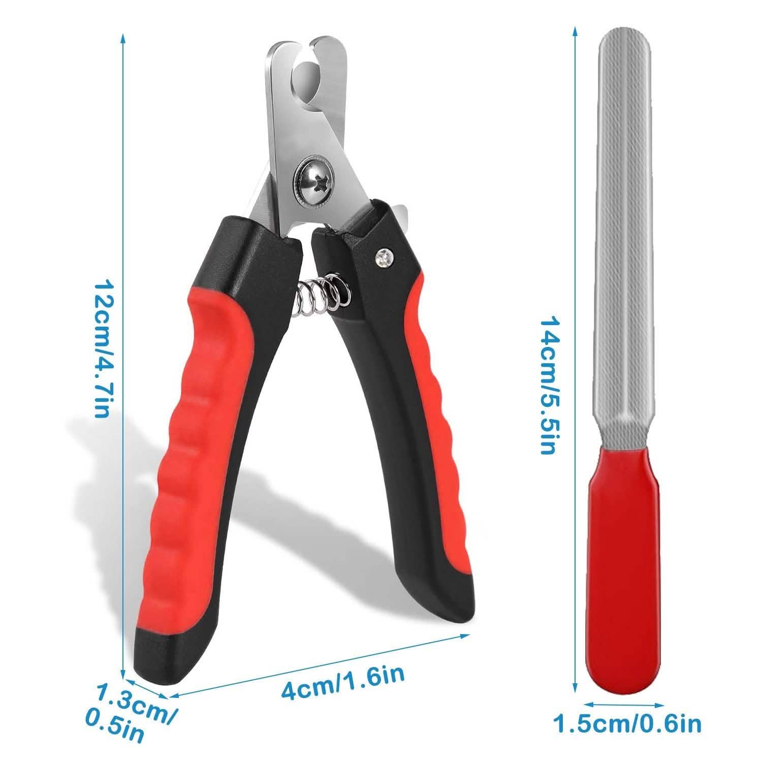 Pet Nail Trimmer  with Safety Guard to Avoid Over-Cutting Nails DailySale