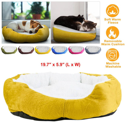 Pet Puppy Cat Soft Warm Fleece Bed DailySale