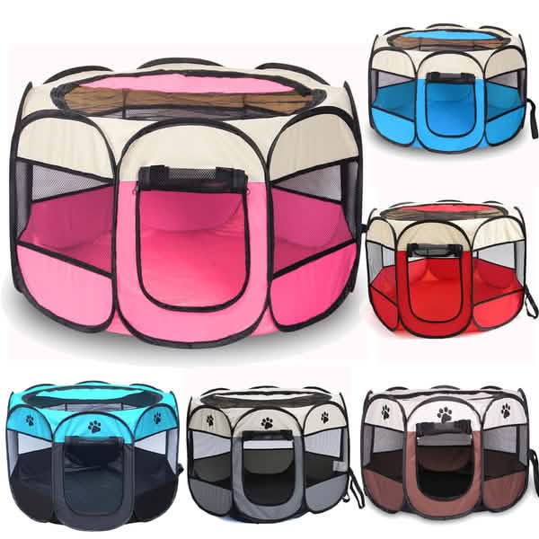 Pet Tent Portable Playpen DailySale