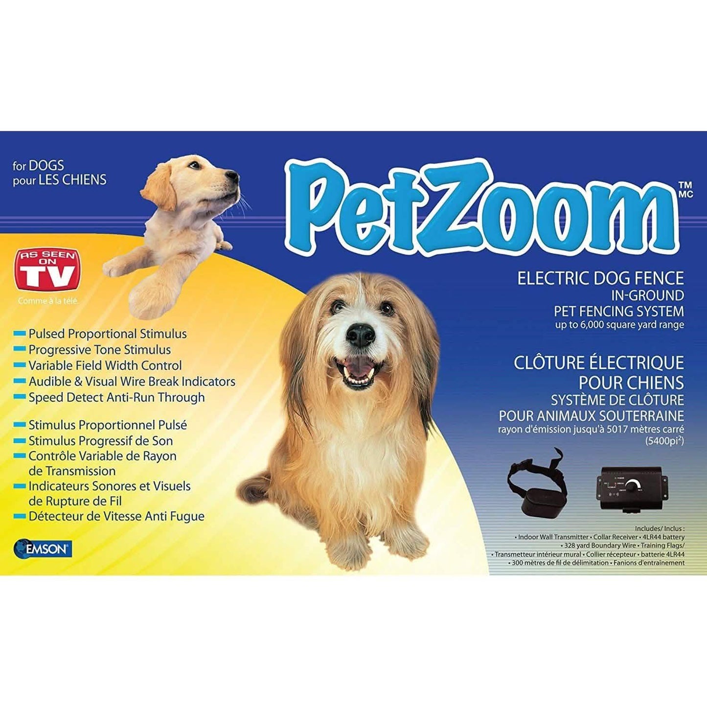 PetZoom Electric Dog Fence DailySale