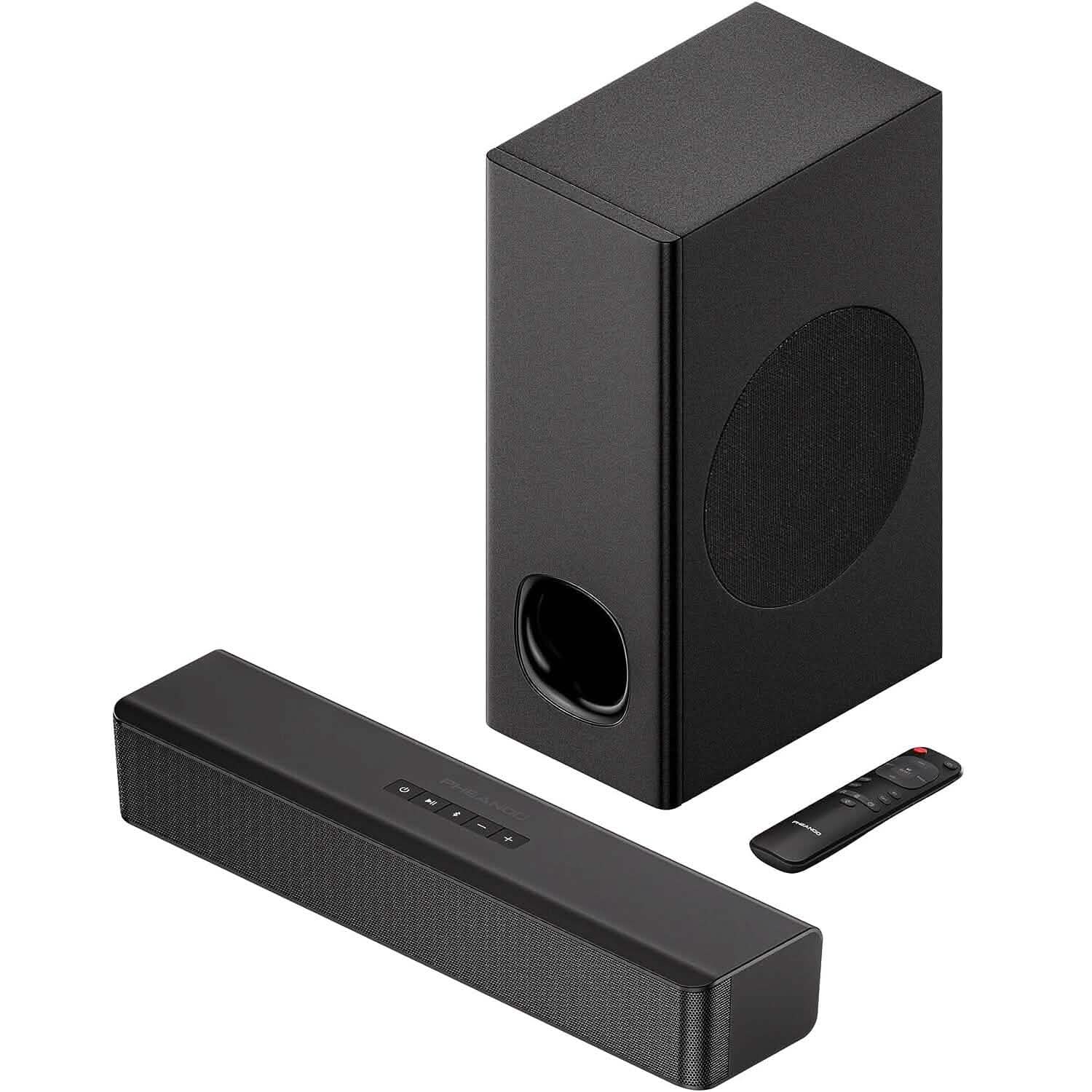 Pheanoo 2.1 Compact Sound Bars (Refurbished) DailySale