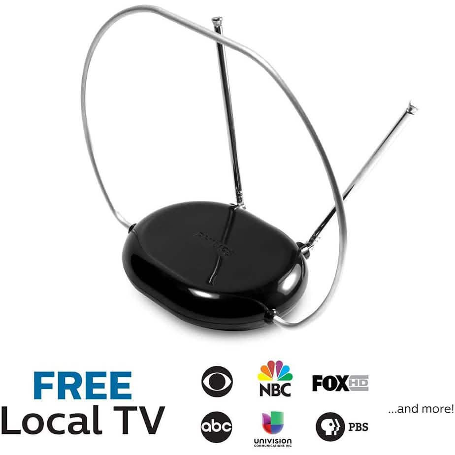 Philips Rabbit Ears Indoor TV Antenna DailySale