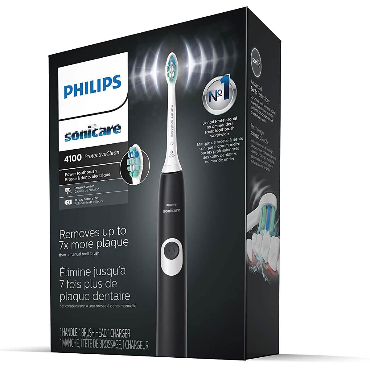 Philips Sonicare ProtectiveClean 4100 Rechargeable Electric Power Toothbrush DailySale
