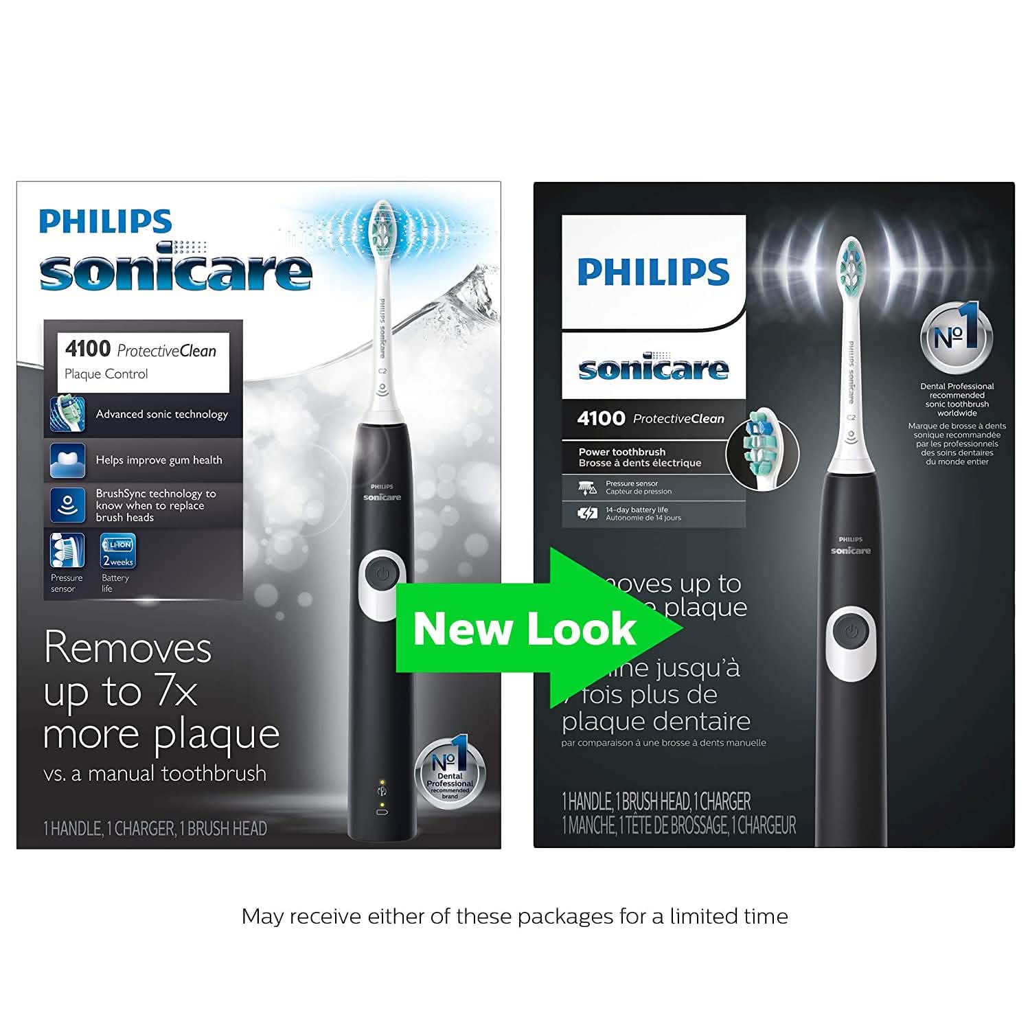 Philips Sonicare ProtectiveClean 4100 Rechargeable Electric Power Toothbrush DailySale