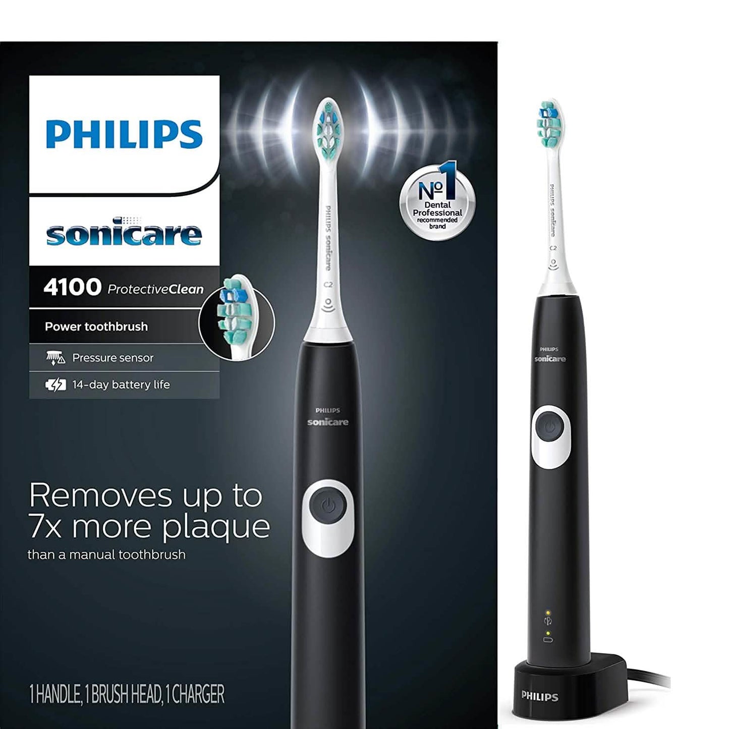 Philips Sonicare ProtectiveClean 4100 Rechargeable Electric Power Toothbrush DailySale