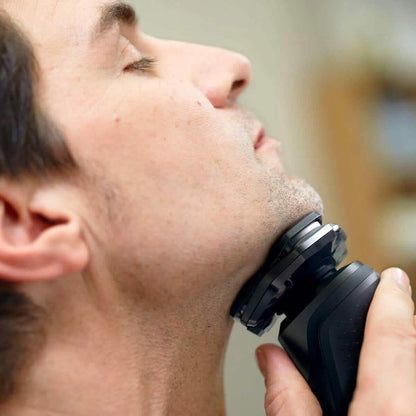 Philips Wet & Dry Shaver 5000 with SkinIQ Tech + Shave Heads, Charging & Cleaning Base (Refurbished) DailySale