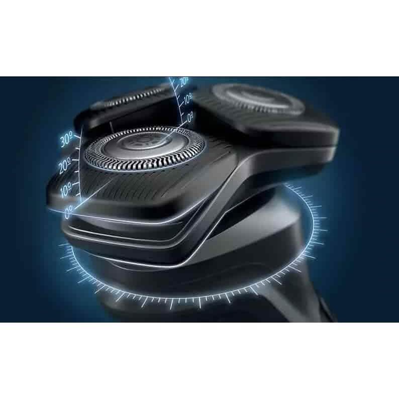 Philips Wet & Dry Shaver 5000 with SkinIQ Tech + Shave Heads, Charging & Cleaning Base (Refurbished) DailySale