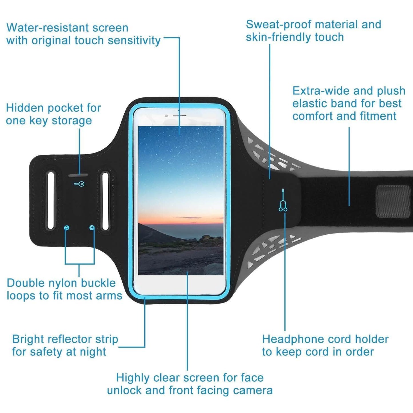 Phone Armband Case Sweat Resistant DailySale