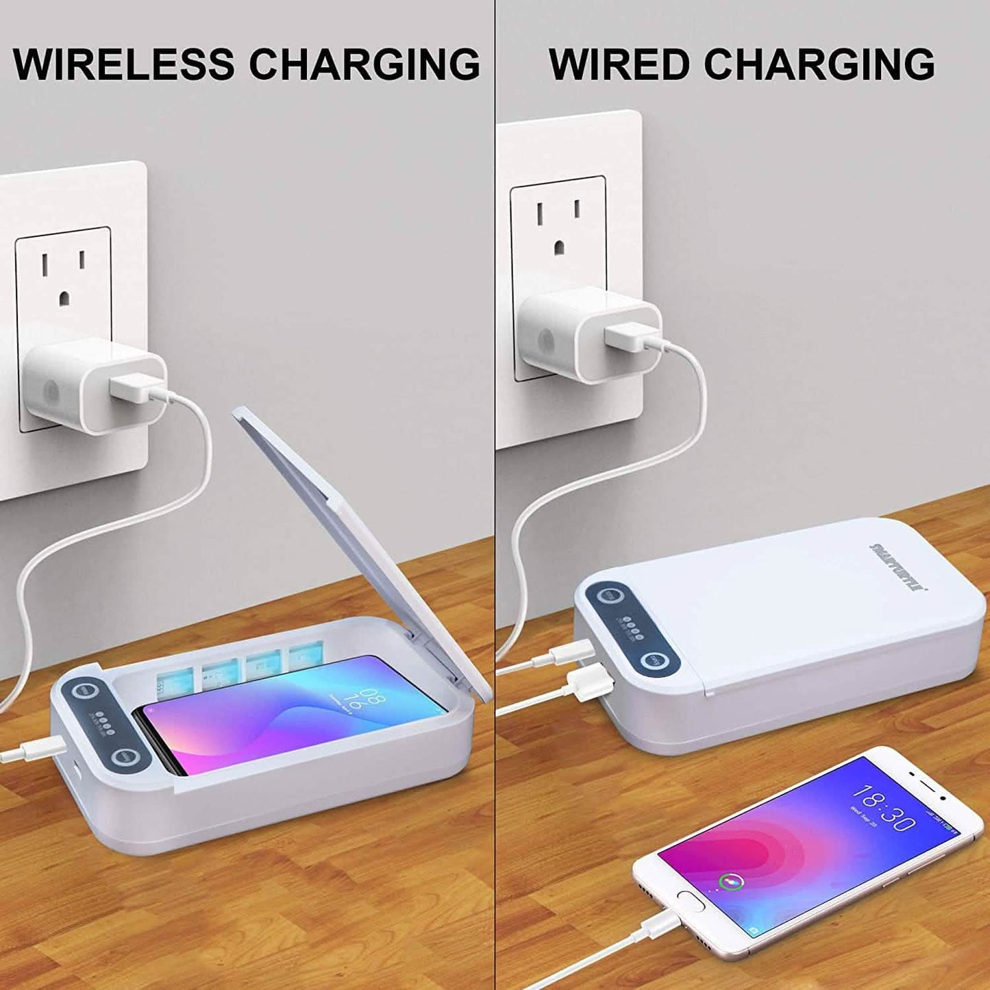 Phone Sanitizer Uv Portable Smart Phone Sterilizer UV-C DailySale