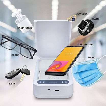 Phone Sanitizer Uv Portable Smart Phone Sterilizer UV-C DailySale
