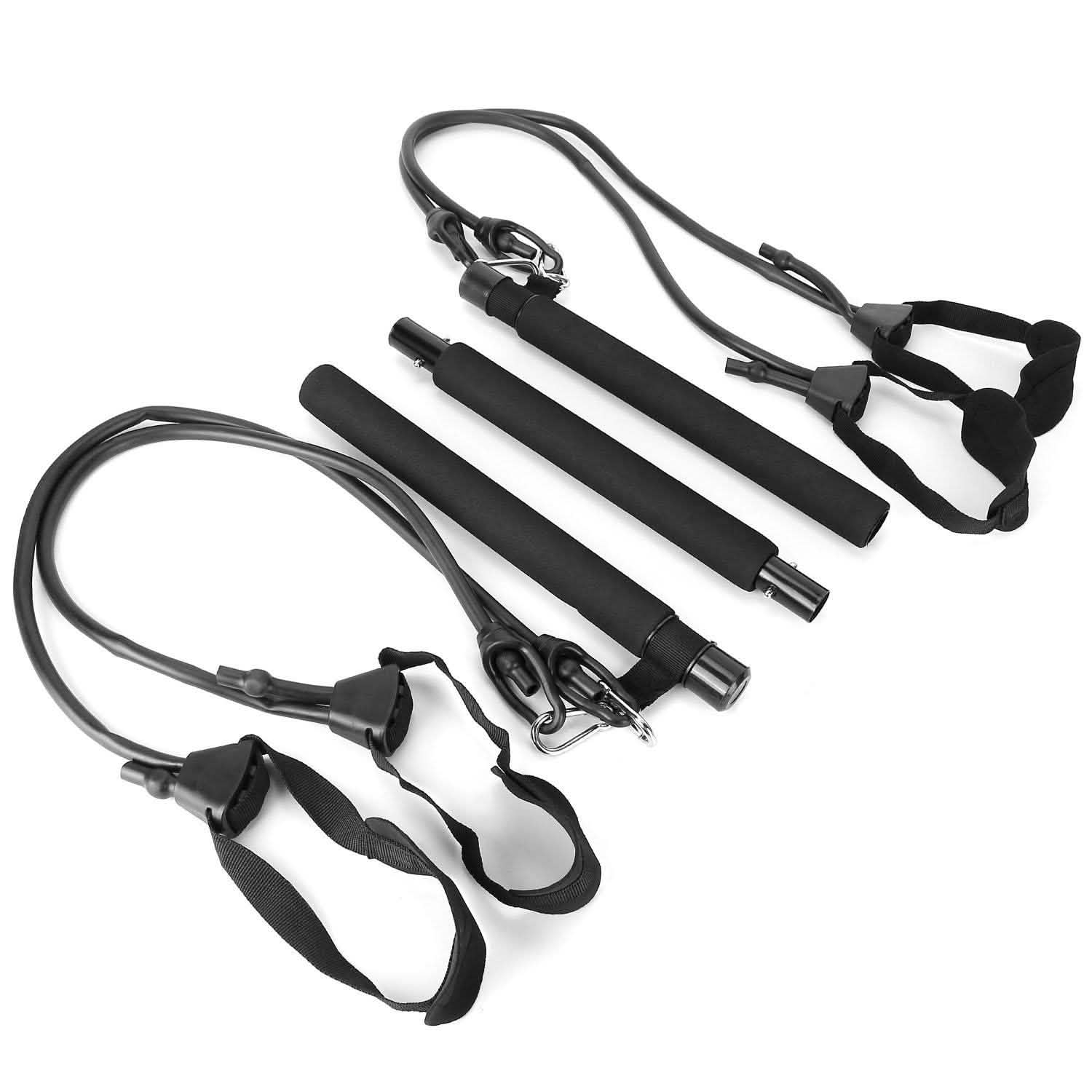 Pilates Bar Kit with 4 Resistance Bands DailySale