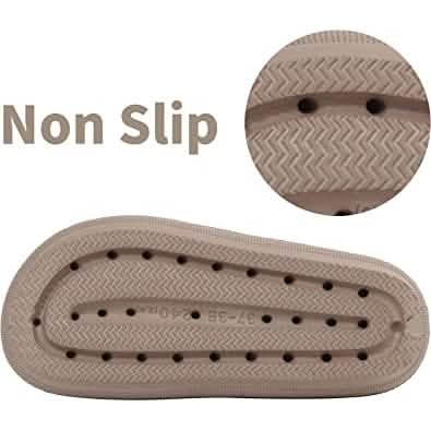 Pillow Sandals Thick Sole Adjustable Buckles EVA Cloud Slides Slippers DailySale