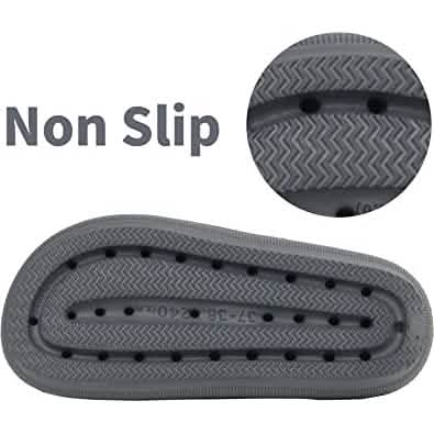 Pillow Sandals Thick Sole Adjustable Buckles EVA Cloud Slides Slippers DailySale