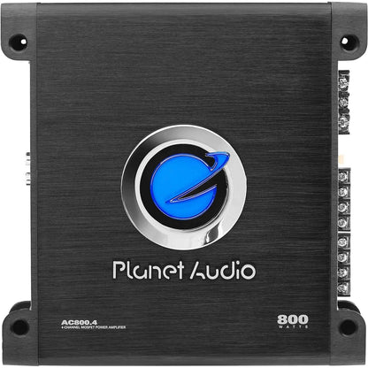 Planet Audio AC800.4 4 Channel Car Amplifier (Refurbished) DailySale