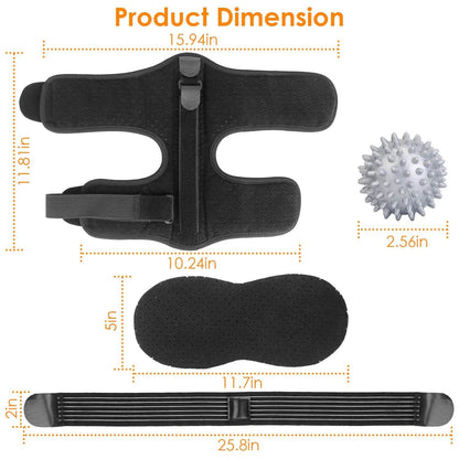 Plantar Fasciitis Night Splint Adjustable Foot Orthotic Brace DailySale
