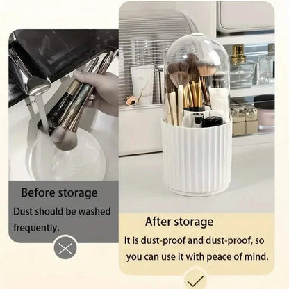 Plastic Makeup Brush Storage Box DailySale