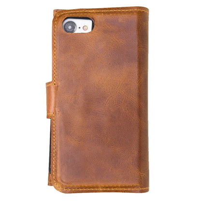 Santa iPhone SE / 8 / 7 Leather Detachable Wallet Case Mizuri Leather