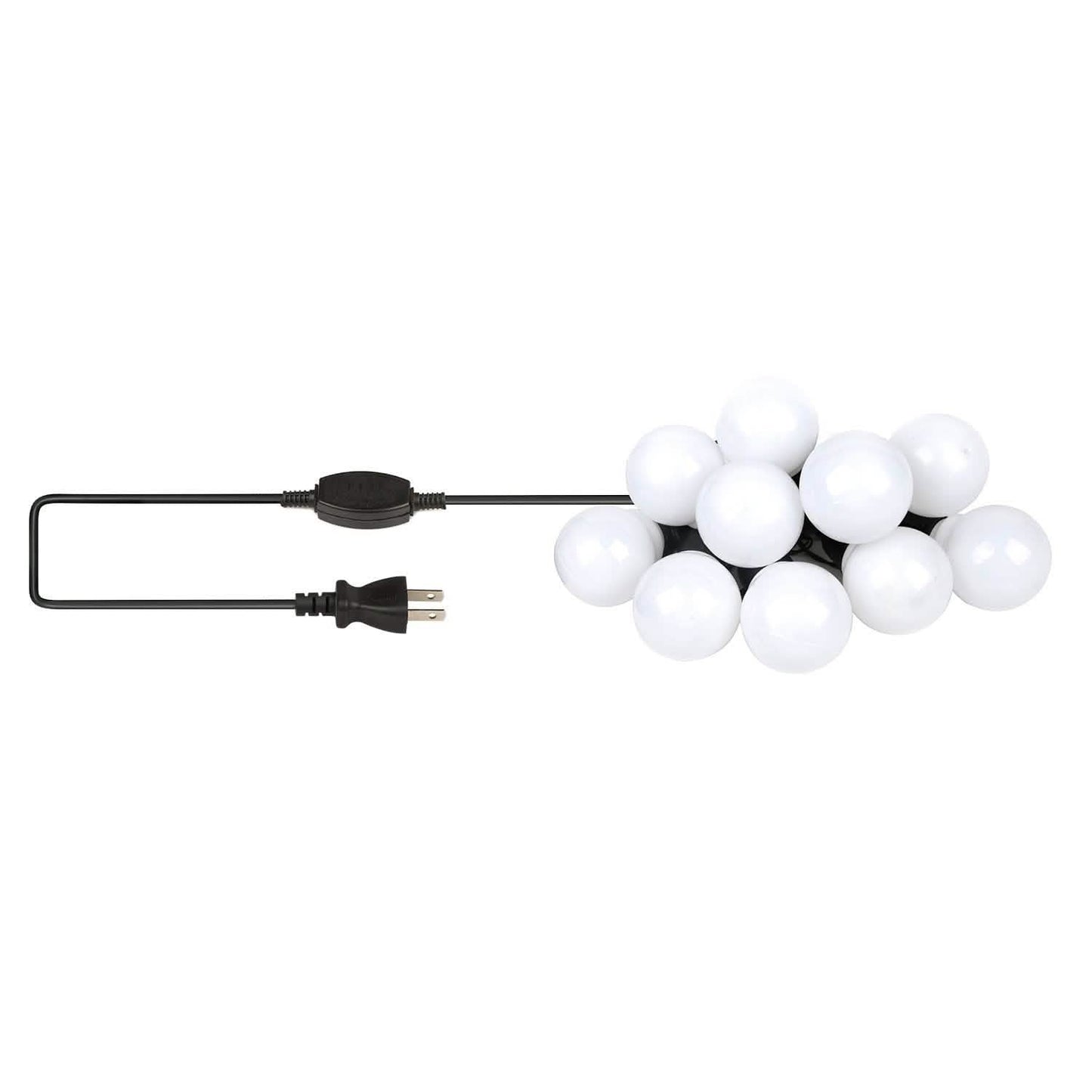 Plug-in Globe String Light Warm White Fairy Light Bulbs DailySale