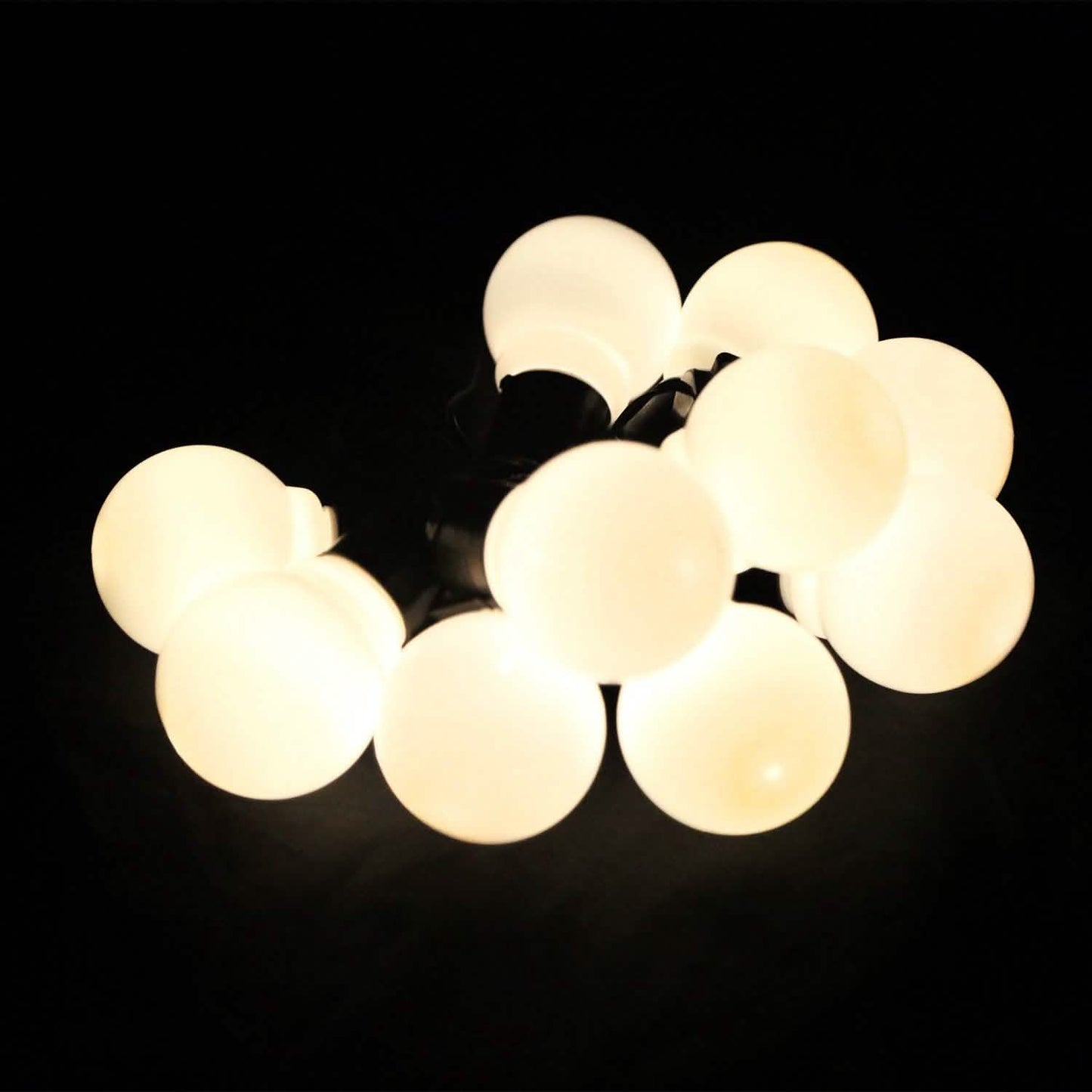 Plug-in Globe String Light Warm White Fairy Light Bulbs DailySale