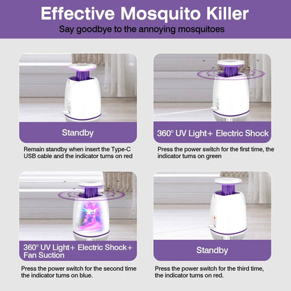 Plug-in Mosquito Zapper Max 10 with 3 Modes DailySale