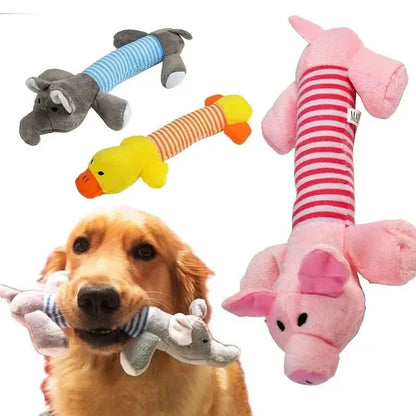Plush Dog Toys Squeak Chew Sound Toy DailySale