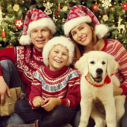 Plush Knitted Christmas Hat DailySale