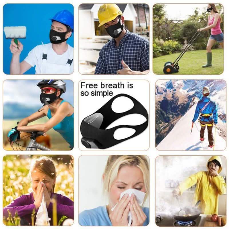 PM2.5 Dustproof Smart Electric Fan Breathable Mask DailySale