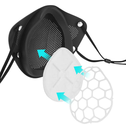 PM2.5 Mouth Nose Disconnect-type Reusable Washable Silicone Mask DailySale