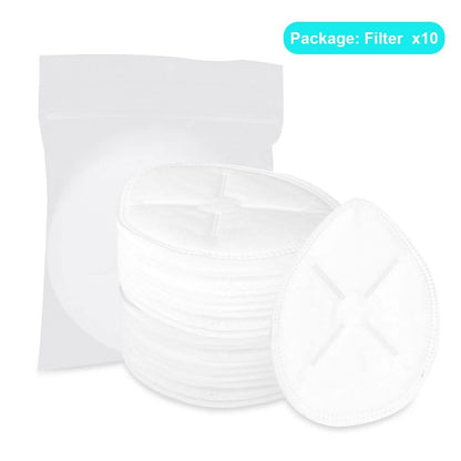PM2.5 Mouth Nose Disconnect-type Reusable Washable Silicone Mask DailySale