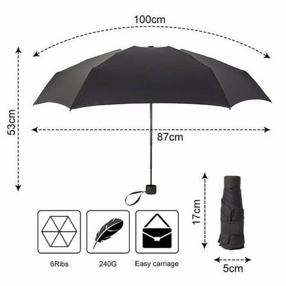 Pocket Folding Umbrella DailySale