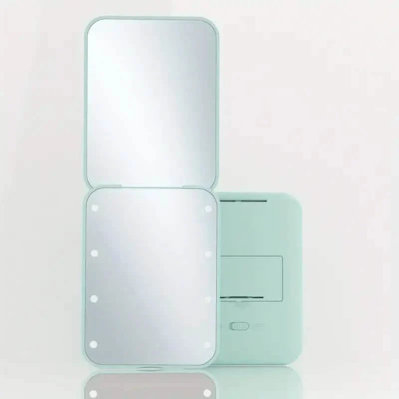 Pocket Mirror, 1X/3X Magnification LED Compact Travel Makeup Mirror DailySale